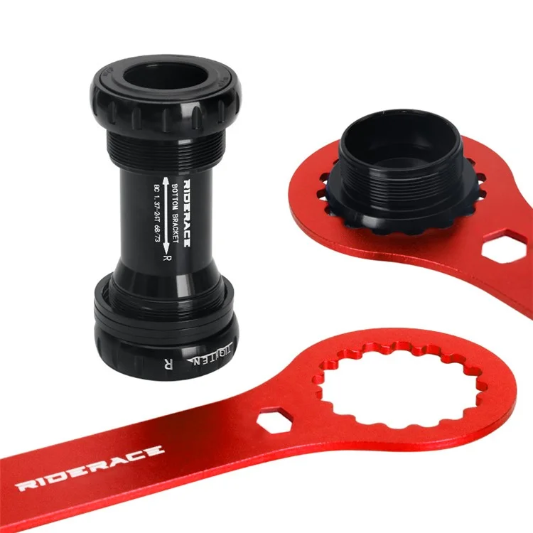 RIDERACE RR9433 Alumínio de Alumínio Biclet Bracket Bike Bike Dub BB Instale Spanner