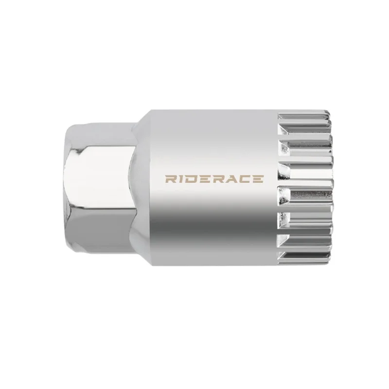 RIDERACE RN1881 Bicycle Bottom Bracket Remover 20 Teeth Square Hole Spline Repair Wrench for Mountain Road Bike