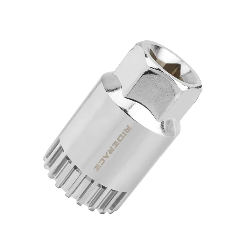 RIDERACE RN1881 Bicycle Bottom Bracket Remover 20 Teeth Square Hole Spline Repair Wrench for Mountain Road Bike
