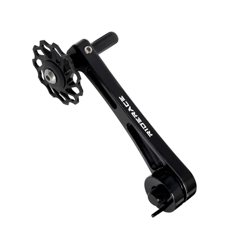 RIDERACE RR9320 Aluminum Alloy Single Speed Bicycle Chain Tensioner Anti-Drop Stabilizer - A