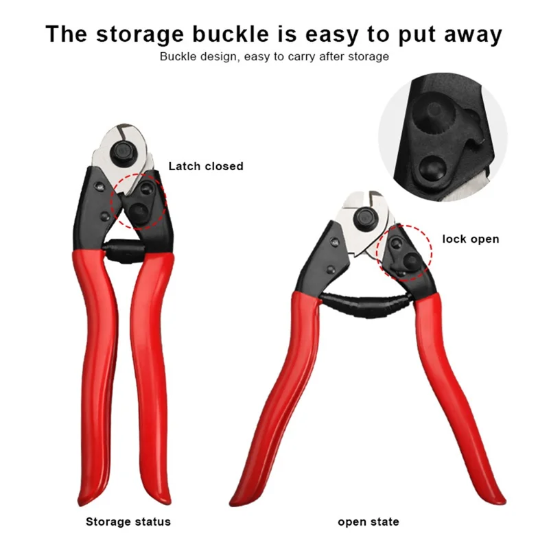 RIDERACE RR9171 Mountain Bike Wire Clamp Bicycle Wire Cutter Variável Speed ​​breke Wire Free Multifuncional Melhor