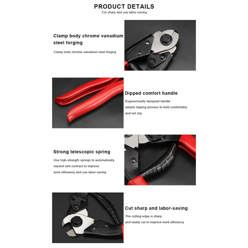 RIDERACE RR9171 Mountain Bike Wire Clamp Bicycle Wire Cutter Variável Speed ​​breke Wire Free Multifuncional Melhor
