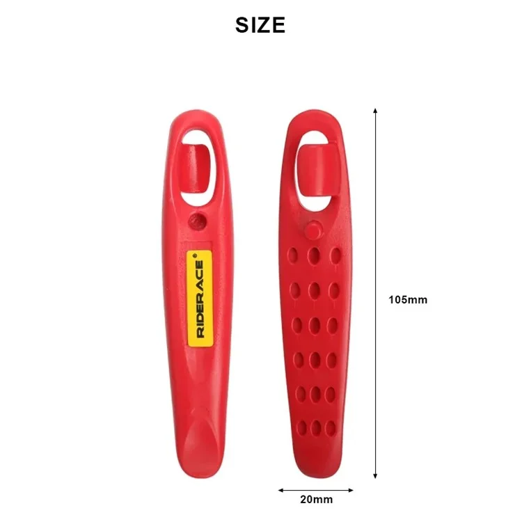 Riderace RR9327 Bicycle Inner Inner Tube Tire Tools Set Tools Tools Tools Tools Tool - Rouge + 10 Round