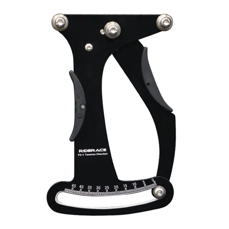 RIDERACE RR7872 Bicicleta Tensiometer Bicycle Spoke Tension Wheel Builder Cycling Spokes Checker - Preto