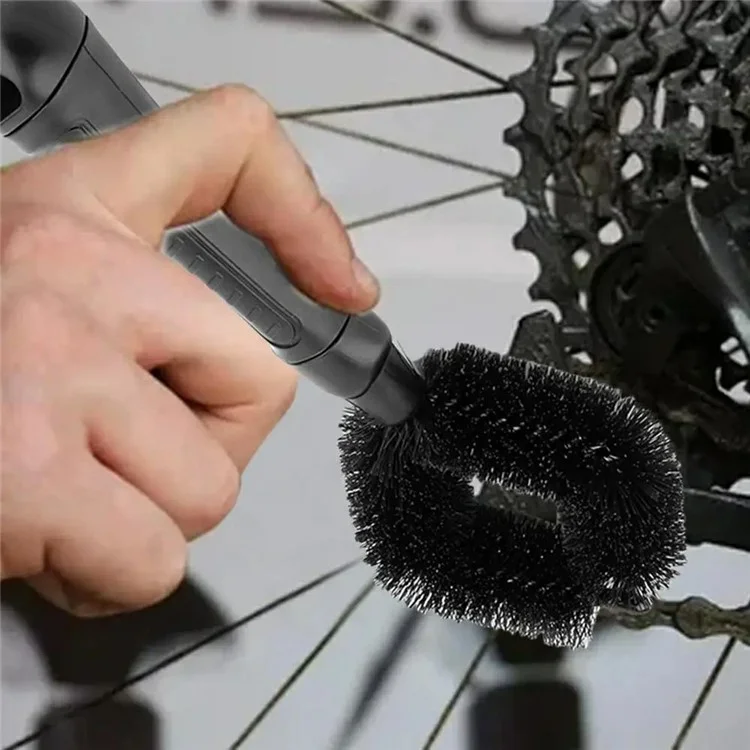 BENGGUO BG-3070 3-teiliges Fahrrad-Reifenreinigungswerkzeug-Set Fahrrad-Wartungskettenbürsten