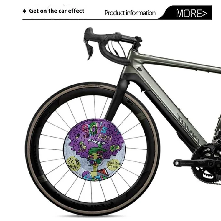 ENLEE E22128 Mountain Bike Disc Brake Cover Anti Overspray Bicycle Brake Shield - Skateboard