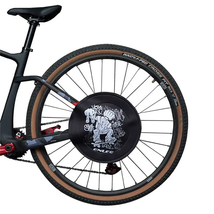 ENLEE E22128 Mountain Bike Disc Brake Cover Anti Overspray Bicycle Brake Shield - Skateboard