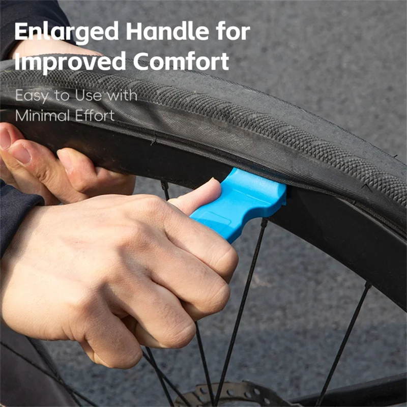 WEST BIKING Bicycle Tire Lever Nylon Integrated Tire Removal Tool for Mountain / Road Bikes - Red