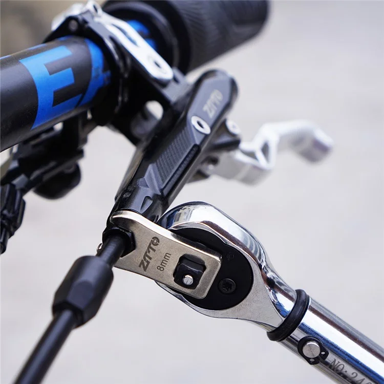 Llave de Torque ZTTO para Cable de Freno de Bicicleta de Montaña y Carretera, Cabezal de 8 mm de Acero de Alto Carbono