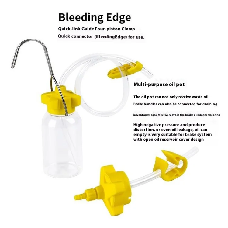 YIQUAN 13FJ0003 Outil de changement d'huile de frein à disque pour vélo de montagne et route, Kit d'injection de liquide de frein universel