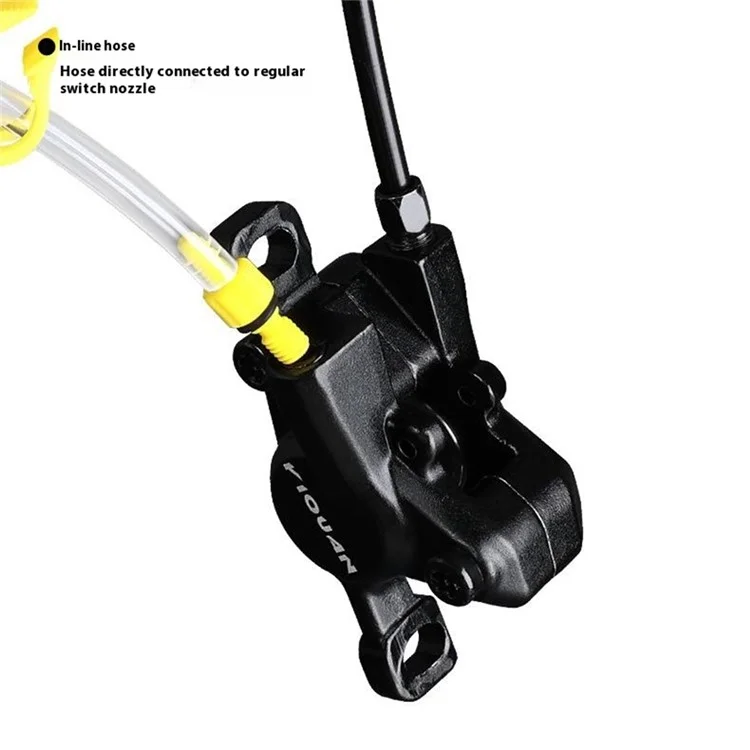 YIQUAN 13FJ0003 Outil de changement d'huile de frein à disque pour vélo de montagne et route, Kit d'injection de liquide de frein universel