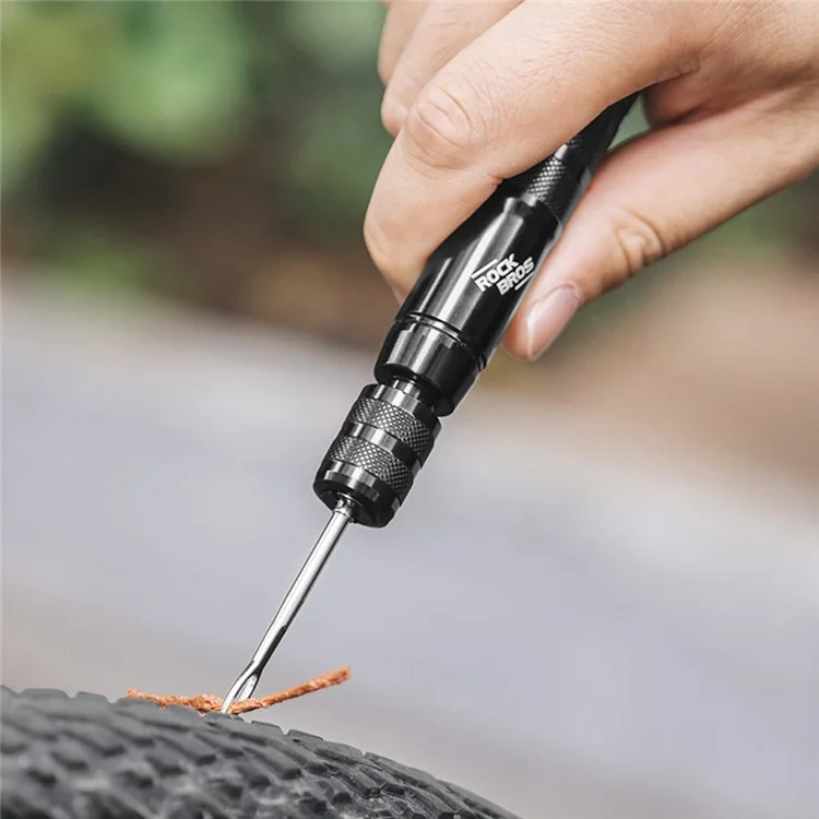 ROCKBROS 43210006 / BG-9901 Mountain Road Bike Tubeless Tire Repair Kit with Rubber Strips
