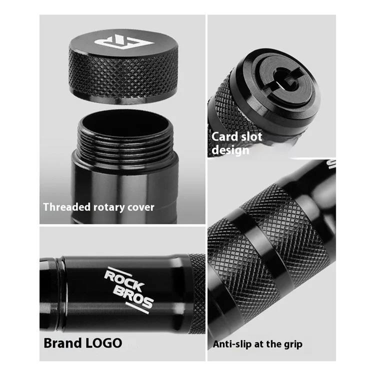 ROCKBROS 43210006 / BG-9901 Mountain Road Bike Tubeless Tire Repair Kit with Rubber Strips
