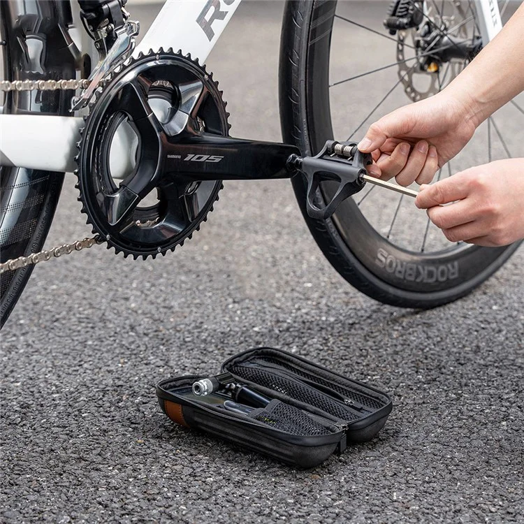 ROCKBROS Portable Bicycle Tool Storage Bag for Cycling Repair Kit Organizer Container, 30990050 B126 30990050001
