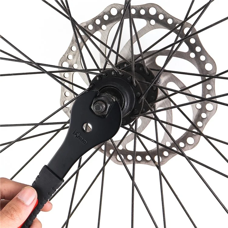 BOY 103311 Llave de Ajuste para Buje de Bicicleta de 2 mm de Grosor - Herramienta de Reparación de Bicicletas con Apertura de 13 mm