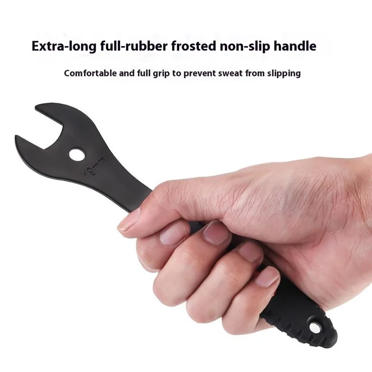 BOY 103311 Bicycle Hub Spanner 2mm Thickness Hub Adjustment Wrench Bike Repair Tool - 15mm Opening