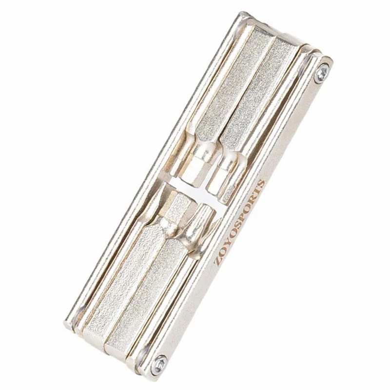 ZOYOSPORTS bt077 8 in 1 Bicycle Repair Tool Stainless Steel Multi-Function Folding Screwdriver Wrench
