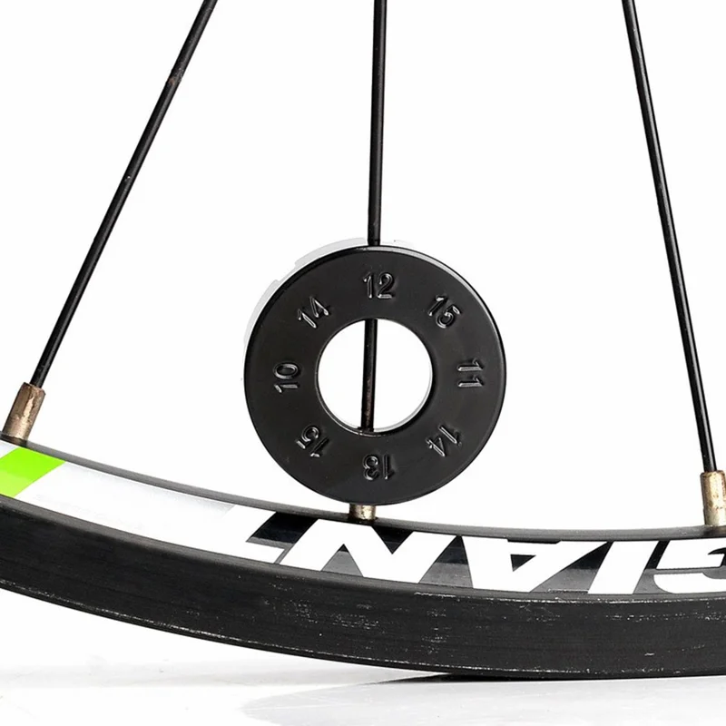 ZOYOSPORTS ZY-T92 Chiave per raggi della bicicletta 8 vie in acciaio Attrezzo per la centratura delle ruote per mountain bike e bici da strada - Nero