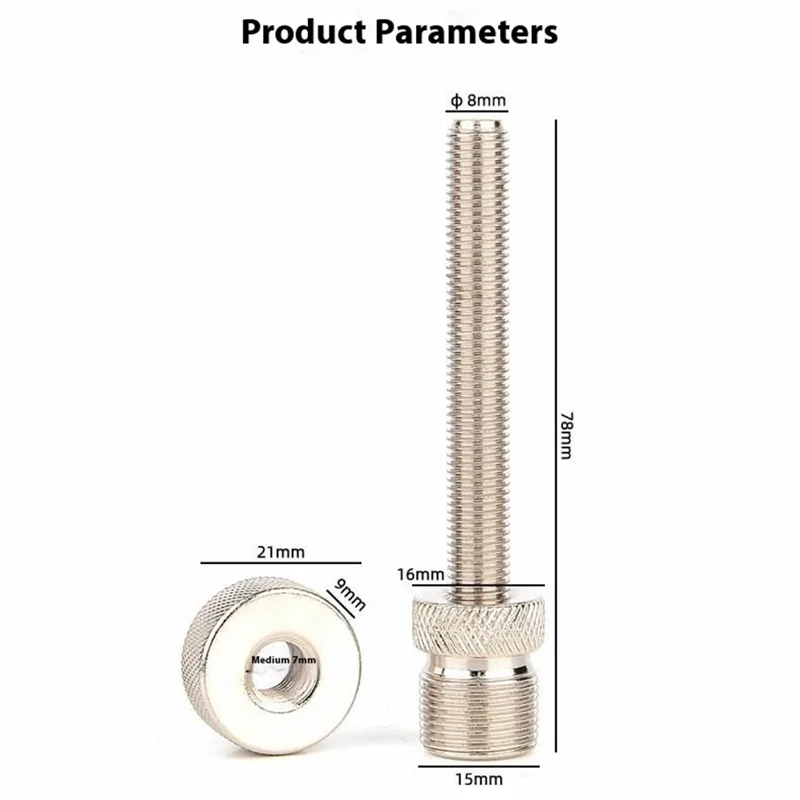 Herramienta de Fijación de Eje de Pedalier para Bicicleta de Montaña ZOYOSPORTS ZY-T86 - Varilla de Acero Antidesprendimiento