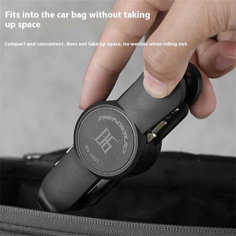 BENGGUO BG-9853 13 in 1 Portable Bike Tire Repair Tool Rotary Locking Design Multifunctional Wrench