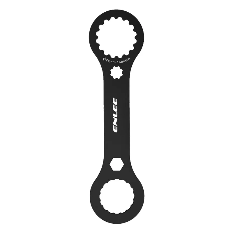 ENLEE EN-BB25 Fahrrad-BB-Schlüssel Aluminiumlegierung Fahrrad-Innenlager-Schlüssel Centerlock-Reparaturwerkzeug - Stil A / 44mm