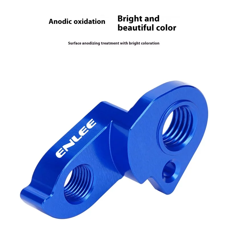 ENLEE XDS Bike Tail Hook Suporte Traseiro do Desviador em Liga de Alumínio CNC para AD350 / RS500 / GT350 / RF500 - Azul