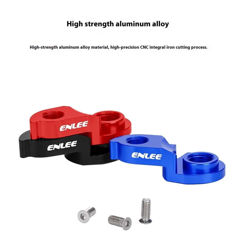 ENLEE XDS Bike Tail Hook Suporte Traseiro do Desviador em Liga de Alumínio CNC para AD350 / RS500 / GT350 / RF500 - Azul