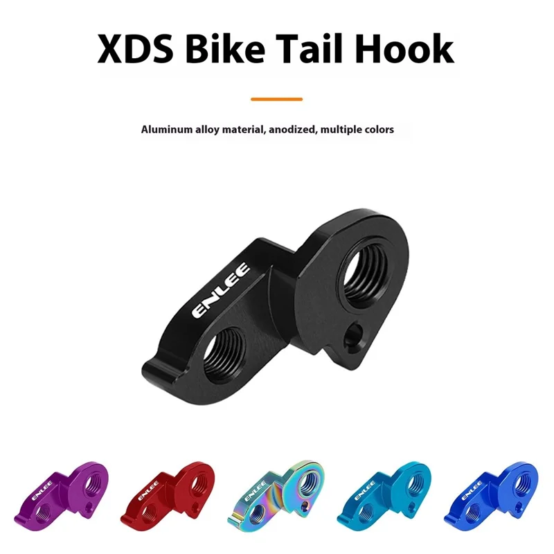 ENLEE XDS Bike Tail Hook Suporte Traseiro do Desviador em Liga de Alumínio CNC para AD350 / RS500 / GT350 / RF500 - Azul
