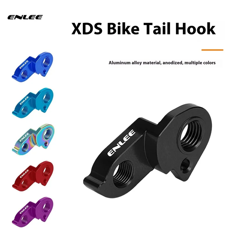 ENLEE XDS Bike Tail Hook Suporte Traseiro do Desviador em Liga de Alumínio CNC para AD350 / RS500 / GT350 / RF500 - Azul