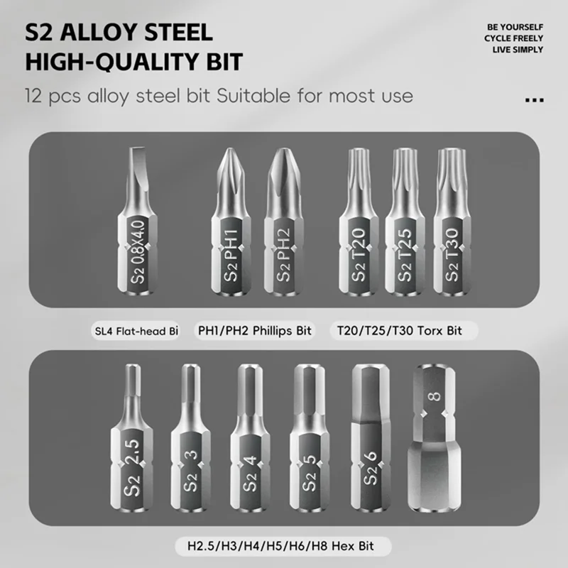 WEST BIKING YP0719453 Portable Bicycle Ratchet Wrench Set Multifunctional Bike Repair Tool Kit