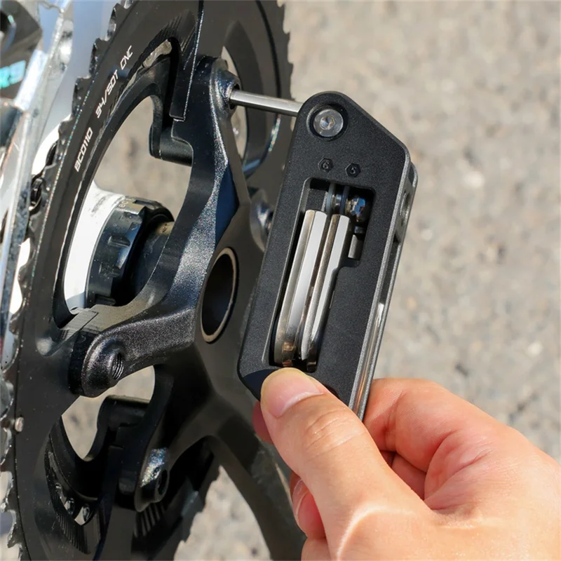 WEST BIKING YP0719488 10 in 1 Multitool for Bicycle Repair Kit Portable Screwdriver Hex Wrench Cycling Equipment