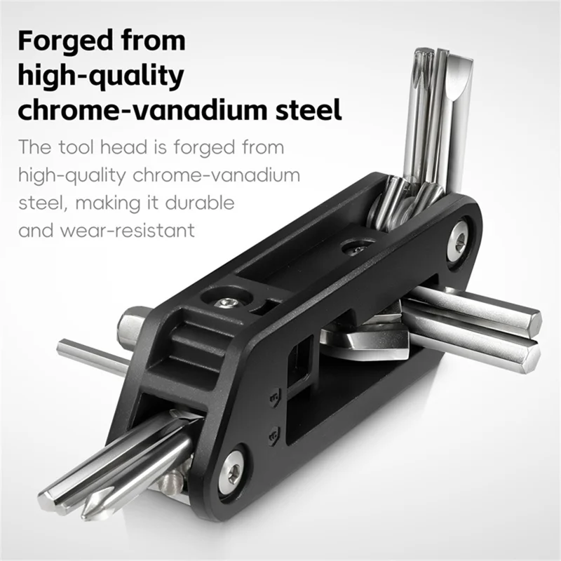 WEST BIKING YP0719488 10 in 1 Multitool for Bicycle Repair Kit Portable Screwdriver Hex Wrench Cycling Equipment