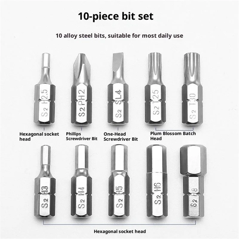 BENGGUO BG-9860 Rust-Proof Flip Cover Ratchet Tool Set Double Ratchet Precision Ratchet Kit Labor Saving