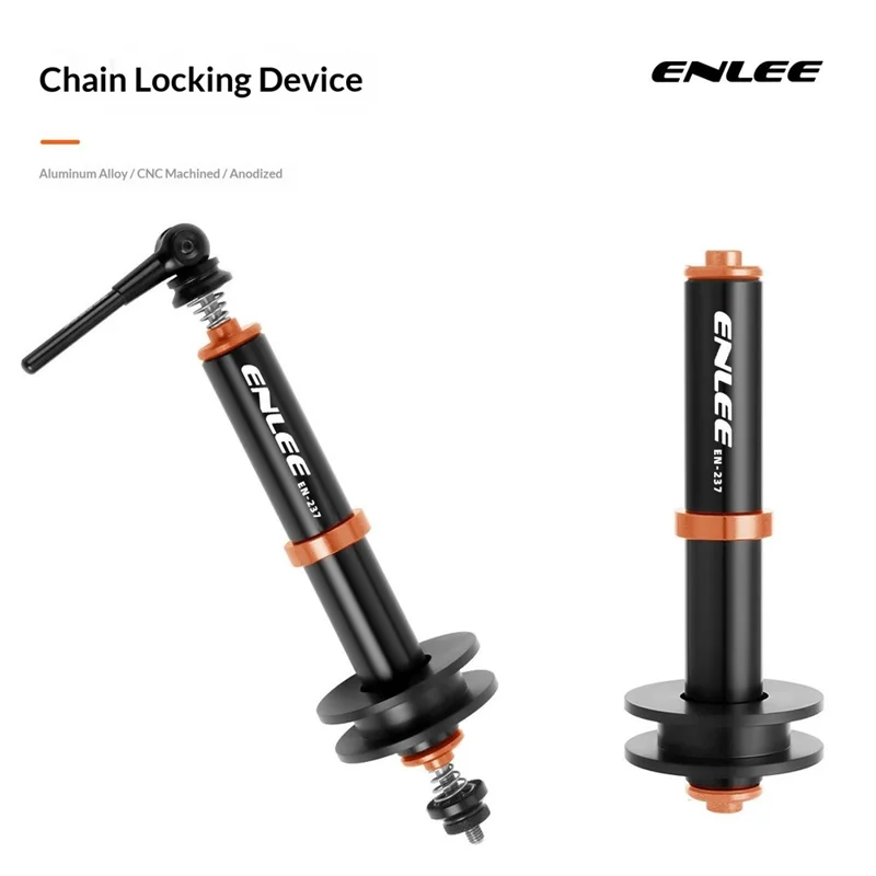 ENLEE EN-237 Chain Keeper Stabilizer Dummy Hub Cleaning Tool for Mountain / Road Bikes