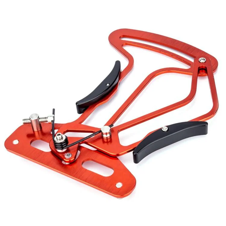 Ztto Zlj3 Pneu de Bicicleta Falou Medidor de Tensão Alumínio MTB Bike Roda Rim Spokes Tonse Bitleling Tool Tool - Vermelho