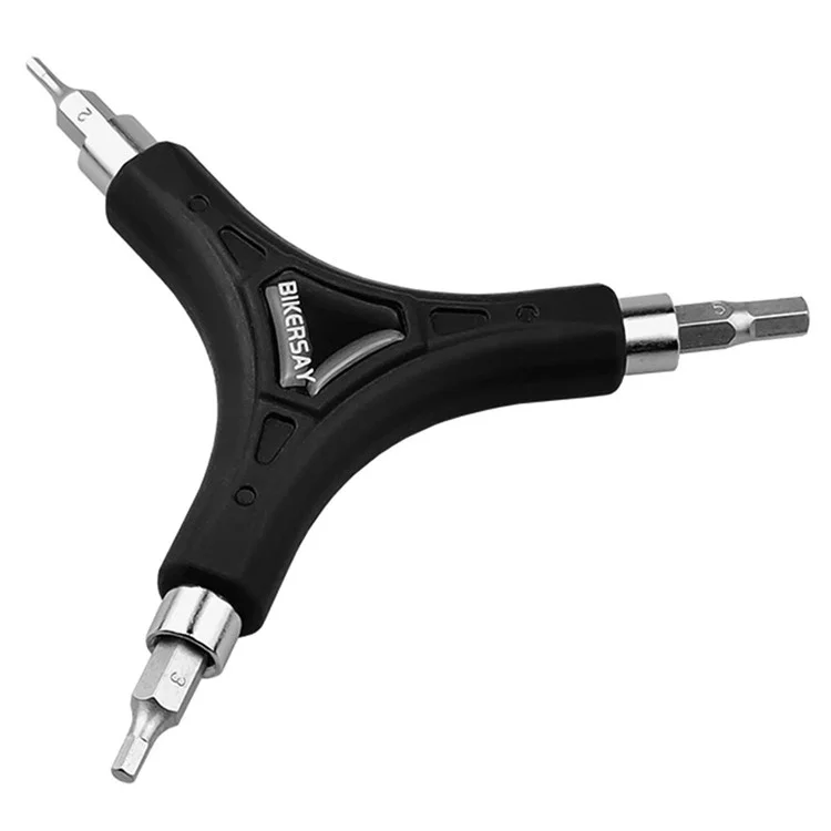 BIKERSAY BT060 Llave en Y Llave Allen Llave Inglesa Llave Hexagonal Combinación Herramienta de Reparación para Ciclismo