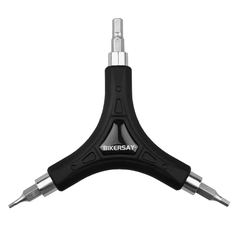 BIKERSAY BT060 Llave en Y Llave Allen Llave Inglesa Llave Hexagonal Combinación Herramienta de Reparación para Ciclismo