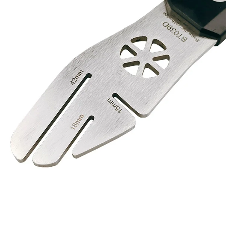 BIKERSAY BT039D Attrezzo per l'allineamento del disco del freno della bicicletta Chiave per la riparazione del disco del freno della bicicletta Correttore di appiattimento