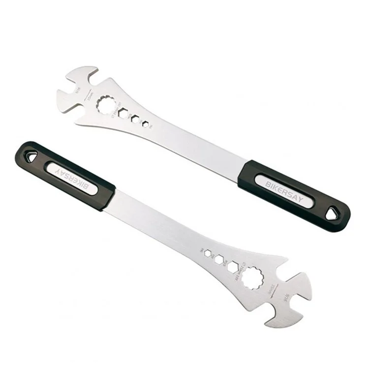 BIKERSAY BT034S Chiave multifunzione per bicicletta Pedali estesi Chiave di smontaggio Chiave in acciaio inossidabile Attrezzo per riparazione bicicletta