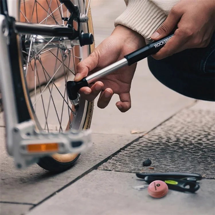 ROCKBROS 6Stück Fahrrad-Innenschlauch-Reparatur-Set ohne Kleber, selbstklebend, schnelltrocknend - Gelb