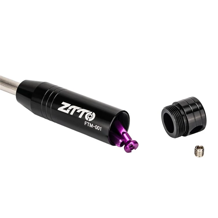 ZTTO FTM-001 Mountainbike-Spanner, Fahrrad-Speichenkappenschlüssel, Reparaturschlüssel - Lila