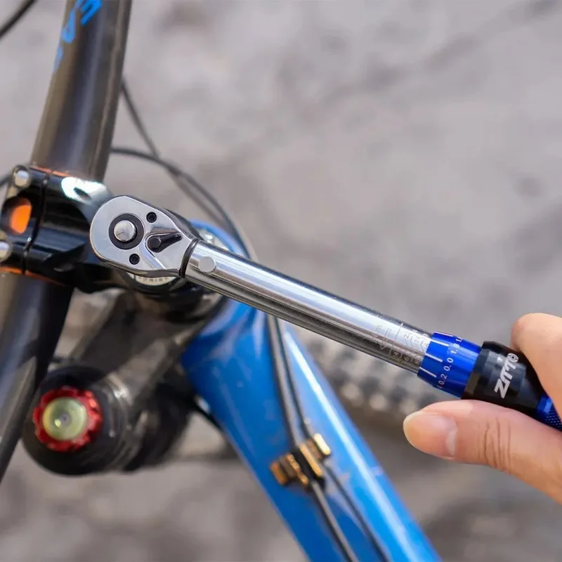 ZTTO 15Pcs 1 / 4" Drive Socket Ratchet Wrench Set 2-24Nm Adjustable Repairing Tool