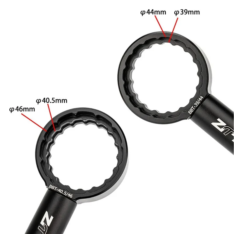 ZTTO Bike Bottom Bracket Wrench Aluminum Alloy Road MTB Bicycle Crankset Spanner - Purple