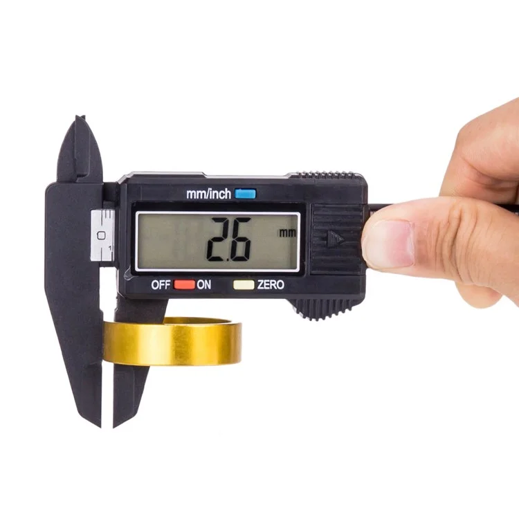 ZTTO 0-150mm Digital Vernier with LCD Screen Plastic Digital Caliper Measuring Tool