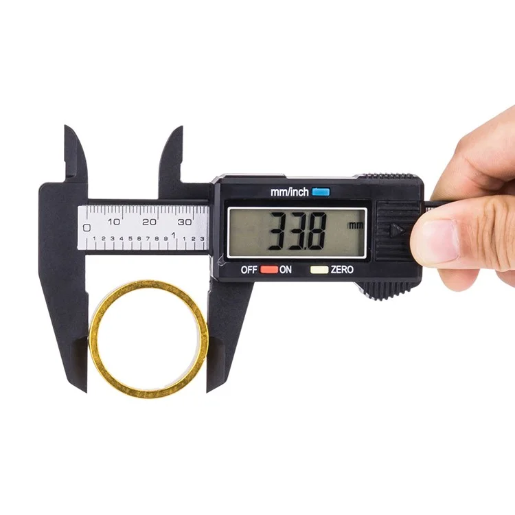 ZTTO 0-150mm Digital Vernier with LCD Screen Plastic Digital Caliper Measuring Tool