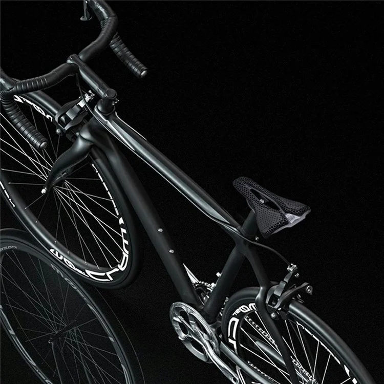 ENLEE E22144 3D-gedruckter Carbonfaser-Sattel für Rennrad und Mountainbike, stoßdämpfende Fahrradsattel-Polsterung