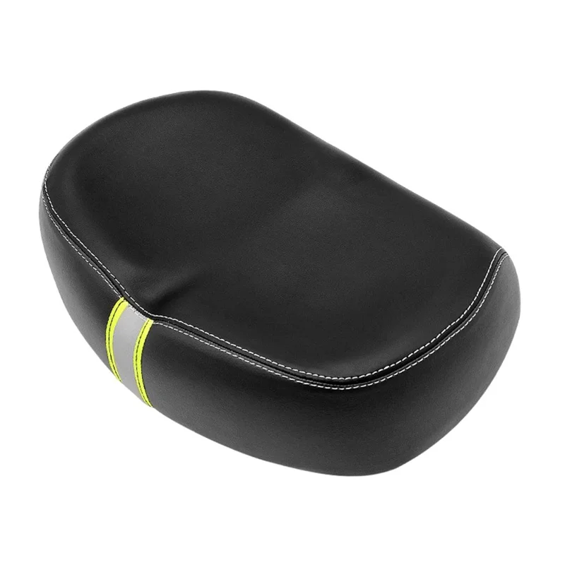 ZOYOSPORTS ZOYO-BS1143-Pro Bike Saddle PU Leather Polyurethane Foam Reflective Wide Soft Bicycle Seat