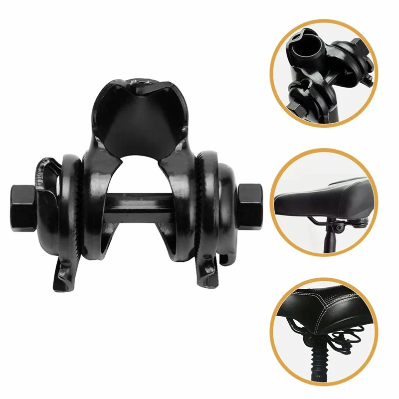 ZOYOSPORTS ZOYO-BS010 Fahrradsattel-Metallklemme Verstellbare Schnellspanner Sattelstützenklemme