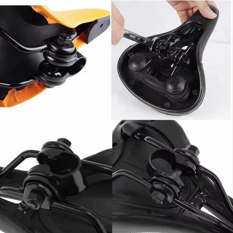ZOYOSPORTS ZOYO-BS010 Fahrradsattel-Metallklemme Verstellbare Schnellspanner Sattelstützenklemme