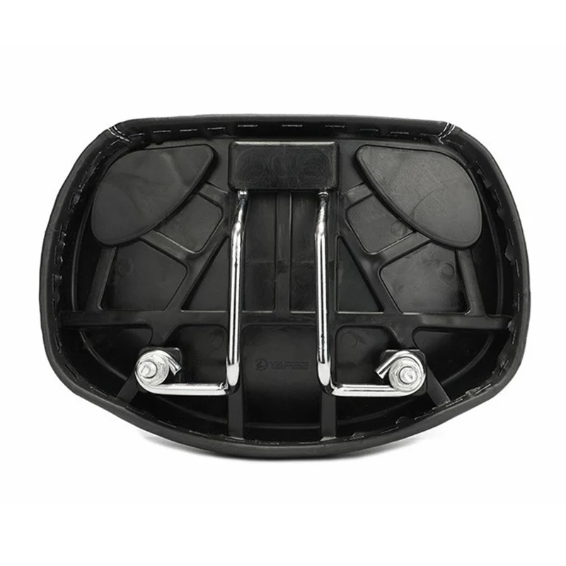 ZOYOSPORTS ZOYO-BS1143 Selle de Vélo VTT en Cuir PU Mousse de Polyuréthane, Siège Large sans Nez - Noir
